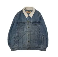 訳あり⭐️ Wrangler ラングラー　デニムジャケット　ボア　80s Gジャン