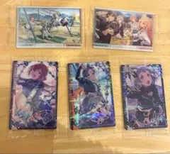葛城リーリヤ 姫崎莉波 倉本千奈　学マス ウエハース 3 レア サポカ