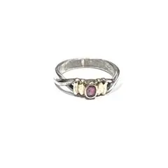★STAR JEWELRY スタージュエリー リング 950 K10 約8号のサムネイル