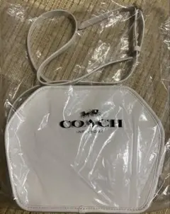 【Coach】未使用品　オールドコーチ復刻版　M1980 白バッグ