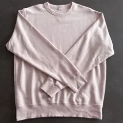 GU メンズ スウェット ピンク 長袖