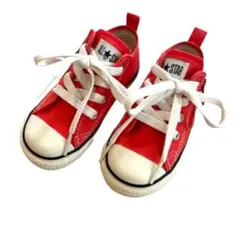 converse ALL STAR ローカットスニーカー レッド15cm