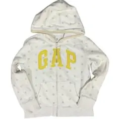 GAP フード付きパーカー　星　海外ガール　140cm