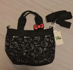 tamaoworldショルダーバッグ Hello kitty BLACK - メルカリ