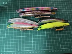 シーバス ミノー・プラグ 14本セットのサムネイル
