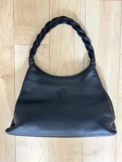 ロベルタディカメリーノ ハンドバッグ ロゴ レザー