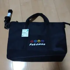 ポケモン　トートバッグ　レッスンバッグ　ショルダーバッグ　2wayトート　手提げ