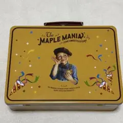 希少 メープルマニア ランチボックス 空き缶 MAPLE MANIA