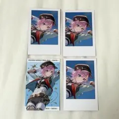 にじさんじ　チェキ風カード　夕陽リリ