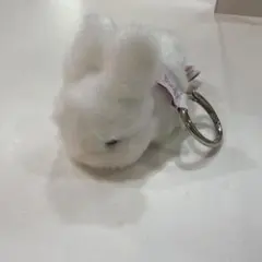 うさぎ キーホルダー チャーム ホワイト