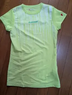 Babolat テニスTシャツ Mサイズ ライムグリーン