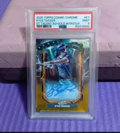 Topps　Kyle Tucker 直筆サインカード PSA9 38/50