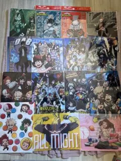 【新品】僕のヒーローアカデミア クリアファイル 15枚セット