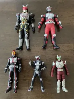 仮面ライダーシリーズ　ソフビ　（5体）まとめ売り