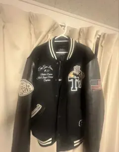 Top Gun スタジャン ブラック Lサイズ