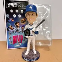 大谷翔平　ボブルヘッド 2025 MVP　Dodgers シルバーバット　限定