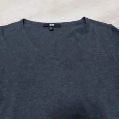 UNIQLO コットンカシミヤVネック ニット