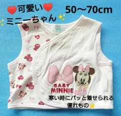 ベスト かいまき ミニーちゃん 50～70cm