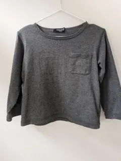 COMME CA ISM グレー 長袖カットソー 100