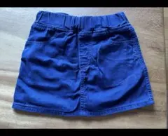 スカート　120cm デニム　青デニム