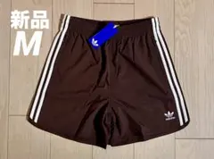 アディダス オリジナルス クラシック ショートパンツ ブラウン M 新品