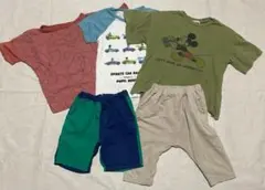 Tシャツ ハーフパンツ ズボン まとめ売り 5点セット　110cm 男の子のサムネイル
