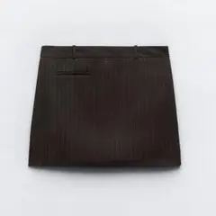 ZARA ストライプミニスカート