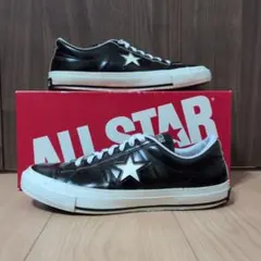 最終値下げ【新古品】CONVERSE ONE STAR J BLACK 28cm - メルカリ