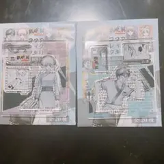 【新品】銀魂展 アクリルフィギュア 神楽 新八 2点セット