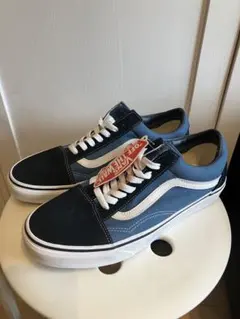 m*3様 Vans Old Skool 海外ネイビー/ブルー27.5cm