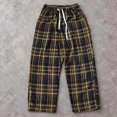 check pajama pants y2k swag cityboy