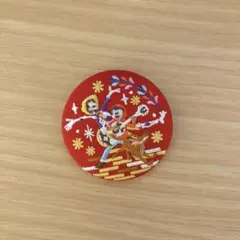 ディズニー　刺繍缶バッジ　リメンバーミー