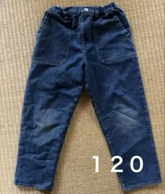 COMME CA ISM コムサイズム　120 ジーンズ　デニムのサムネイル