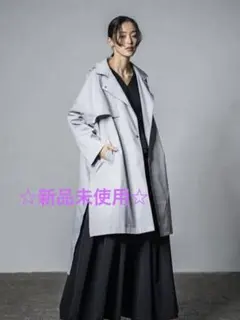 新品未使用　Lig.リグドット　トレンチコート　グレー