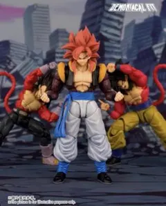 ラスト1点　s.h.figuarts同サイズ　スーパーサイヤ人4 ゴジータのサムネイル