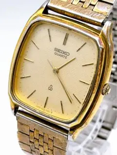 SEIKO セイコー 腕時計 稼働品 6030-5190 電池交換済 ゴールド