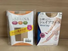 GUNZEストッキング　3足組+2足組　L-LLサイズ