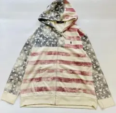 ralph lauren denim&supply 星条旗 ジップパーカー 星 - メルカリ