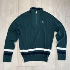 sagemx666さん専用 ラコステLacoste ダークグリーン ニット