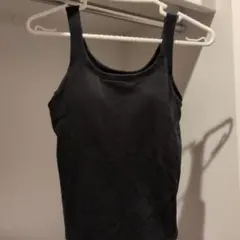 エアリズムコットンブラタンクトップ
