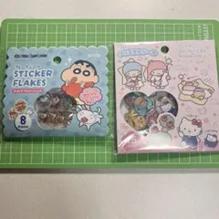 クレヨンしんちゃん＆サンリオ クリスタルシールセット