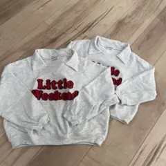 Little Weekend トレーナー 120 100 2枚セット　グレー