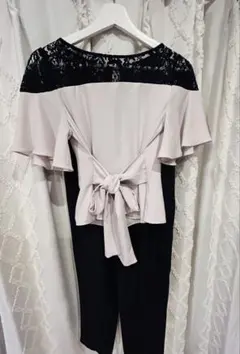 【美品】結婚式　パーティードレス パンツ　オケージョン