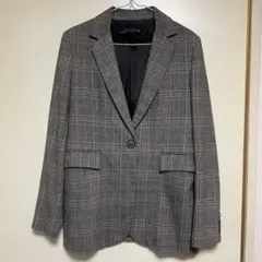 ZARA WOMAN グレンチェック テーラードジャケット
