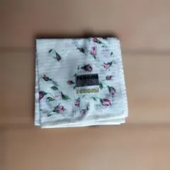 renoma PARIS ハンカチ 花柄 ホワイトのサムネイル