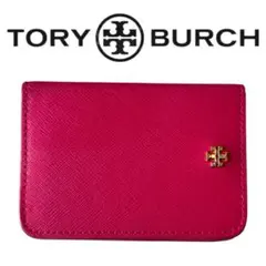TORY BURCH（トリーバーチ）カードケース パスケース 名刺入れ ピンク