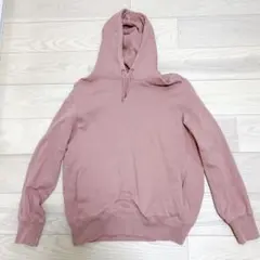 UNIQLO パーカー トレーナー スウェット メンズ XL ピンク ユニクロ