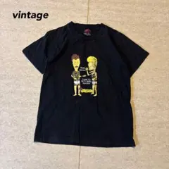 3788 ビーバスアンドバットヘッド Tシャツ 黒 - メルカリ