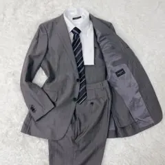 スーツカンパニー スーツ 170cm シルク混 SUPER100’s グレー