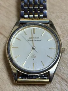 電池交換完了 稼働中 希少 SEIKO グランドクォーツ ツインクォーツ 